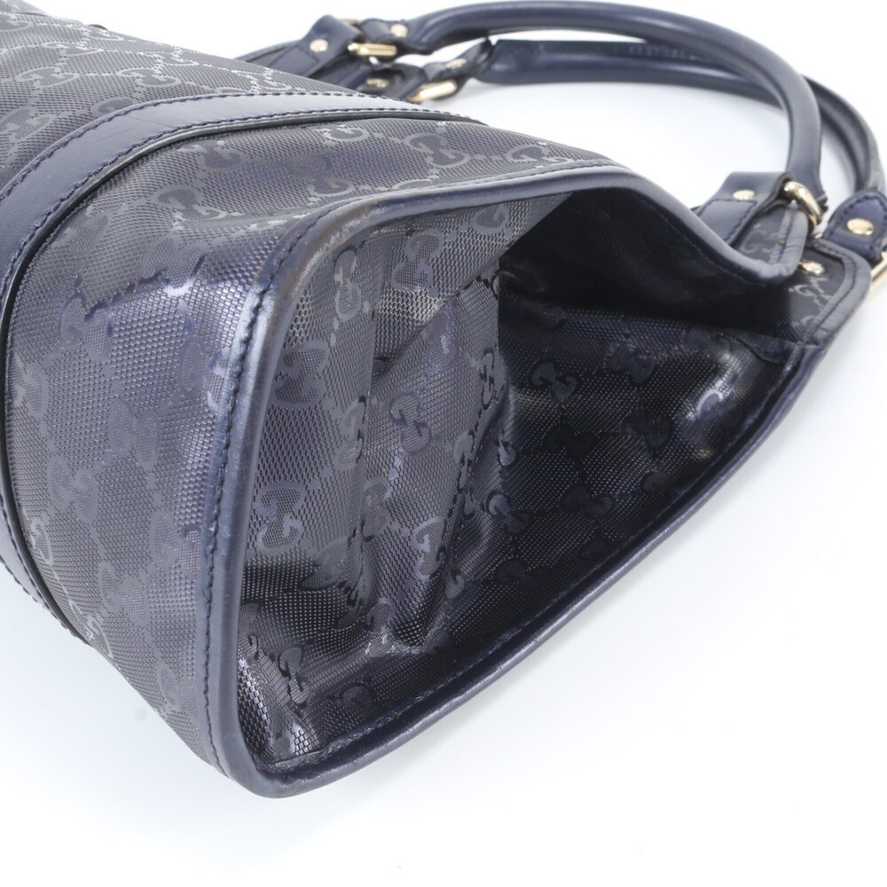 GUCCI Blue Leather Jackie Shoulder Bag - Picture 4 of 9